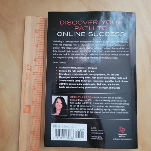 Moonlighting on the Internet Paperback Book Money Career Writing Online - Picture 3 of 7